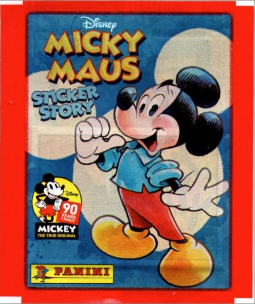 1x 2018 Panini Disney Mickey Mouse Story - Sticker Pack (SEALED)