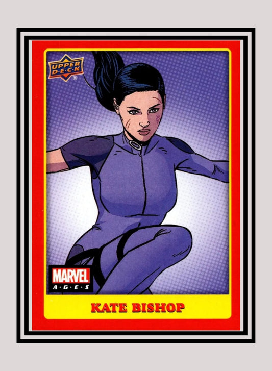 Marvel! 1x Kate Bishop - Base (#040 - 2020 Upper Deck Marvel Ages)