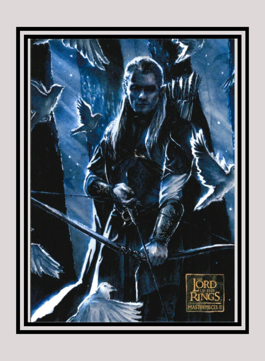 LOTR! 1x Legolas in Lothlorien - Base (#40 - 2008 Lord of the Rings: Masterpieces II)