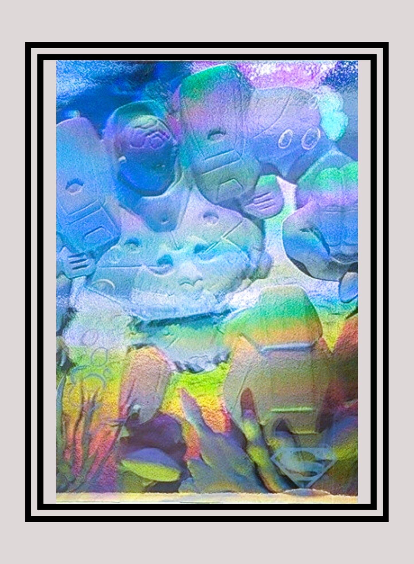 DC! 1x Comeback Trial - Hologram (#40 - 1996 Fleer Superman Hologram Series)