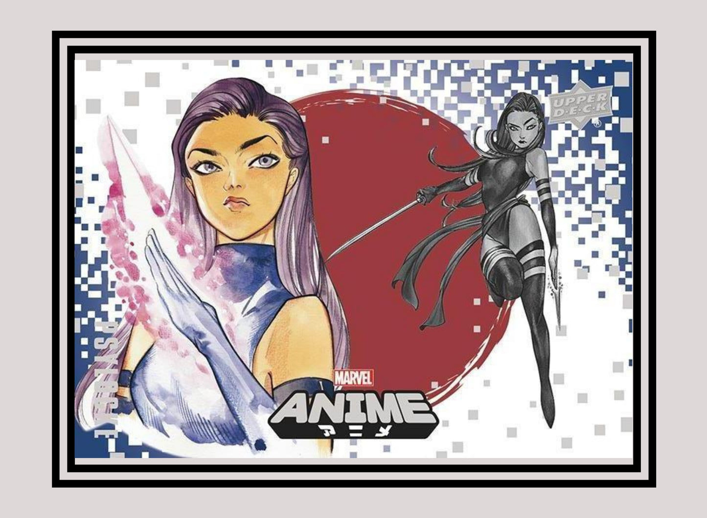 Marvel! 1x Psylocke - Base (#41 - 2020 Upper Deck Marvel Anime)