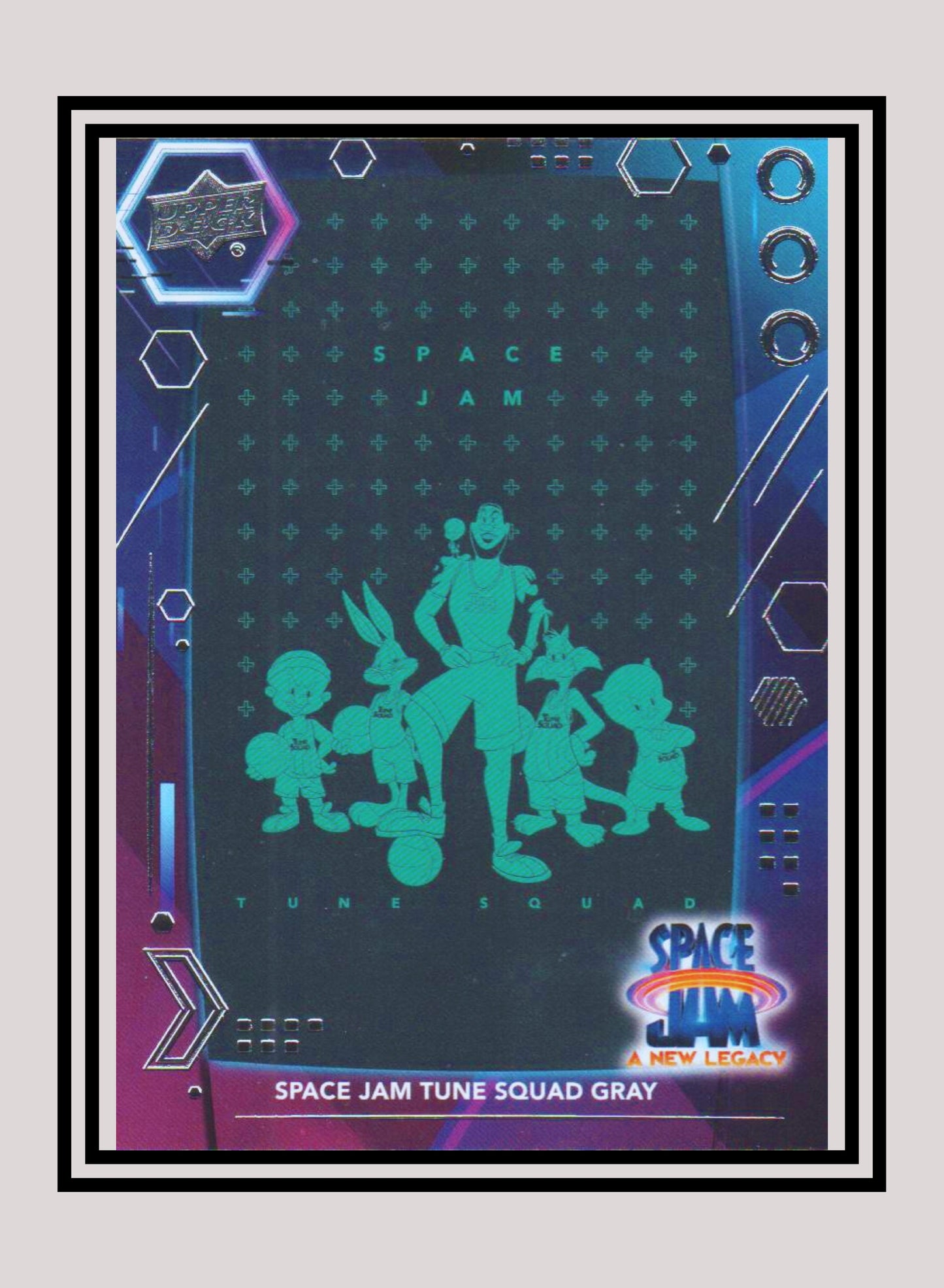 1x Space Jam Tune Squad Gray - Base/Blue Parallel (#41 - 2021 Upper Deck Space Jam: A New Legacy)