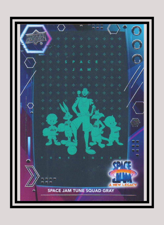 1x Space Jam Tune Squad Gray - Base/Blue Parallel (#41 - 2021 Upper Deck Space Jam: A New Legacy)