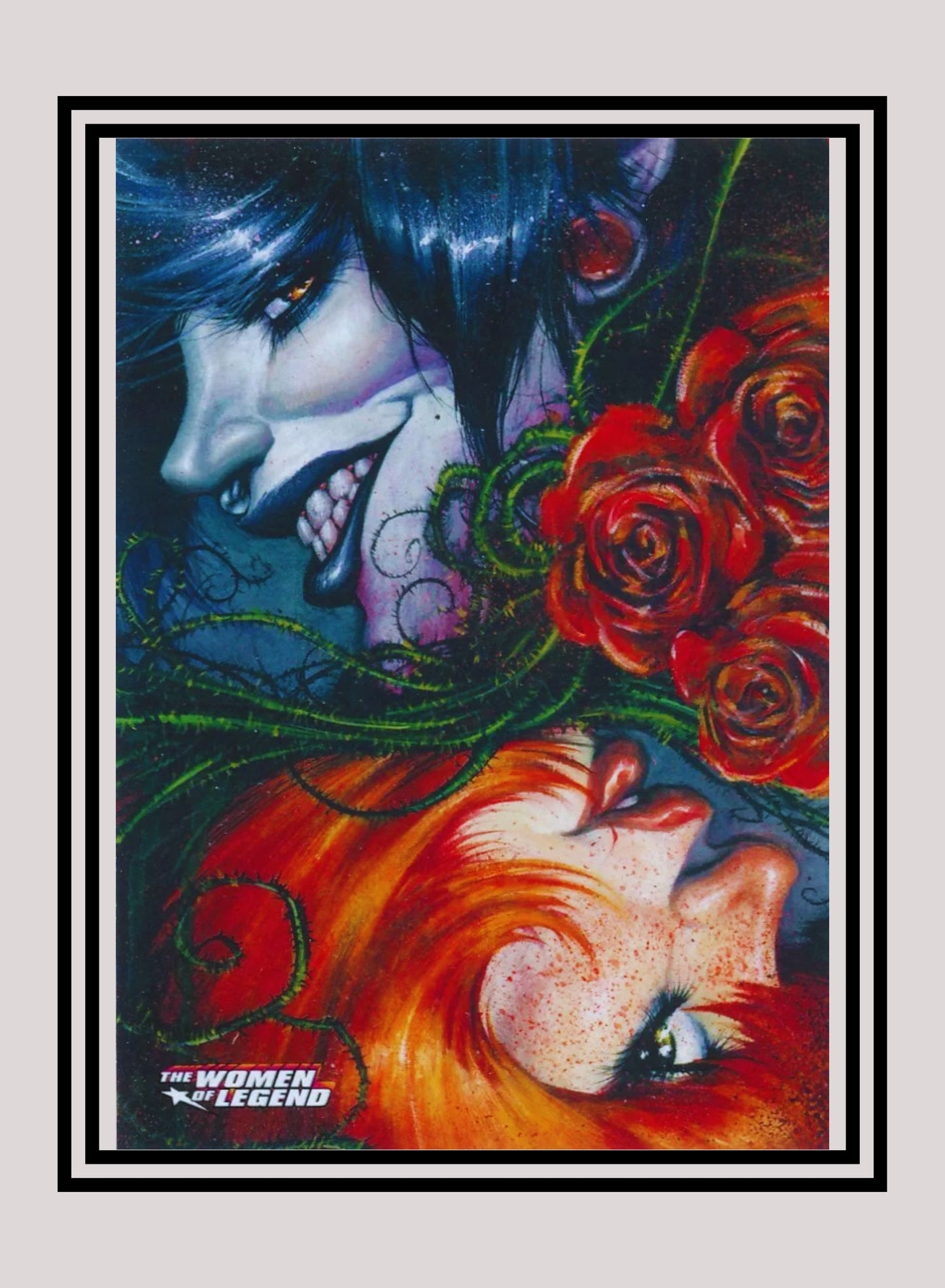 DC! 1x Rose & Thorn - Base (#41 - 2013 Cryptozoic The Women of Legend)