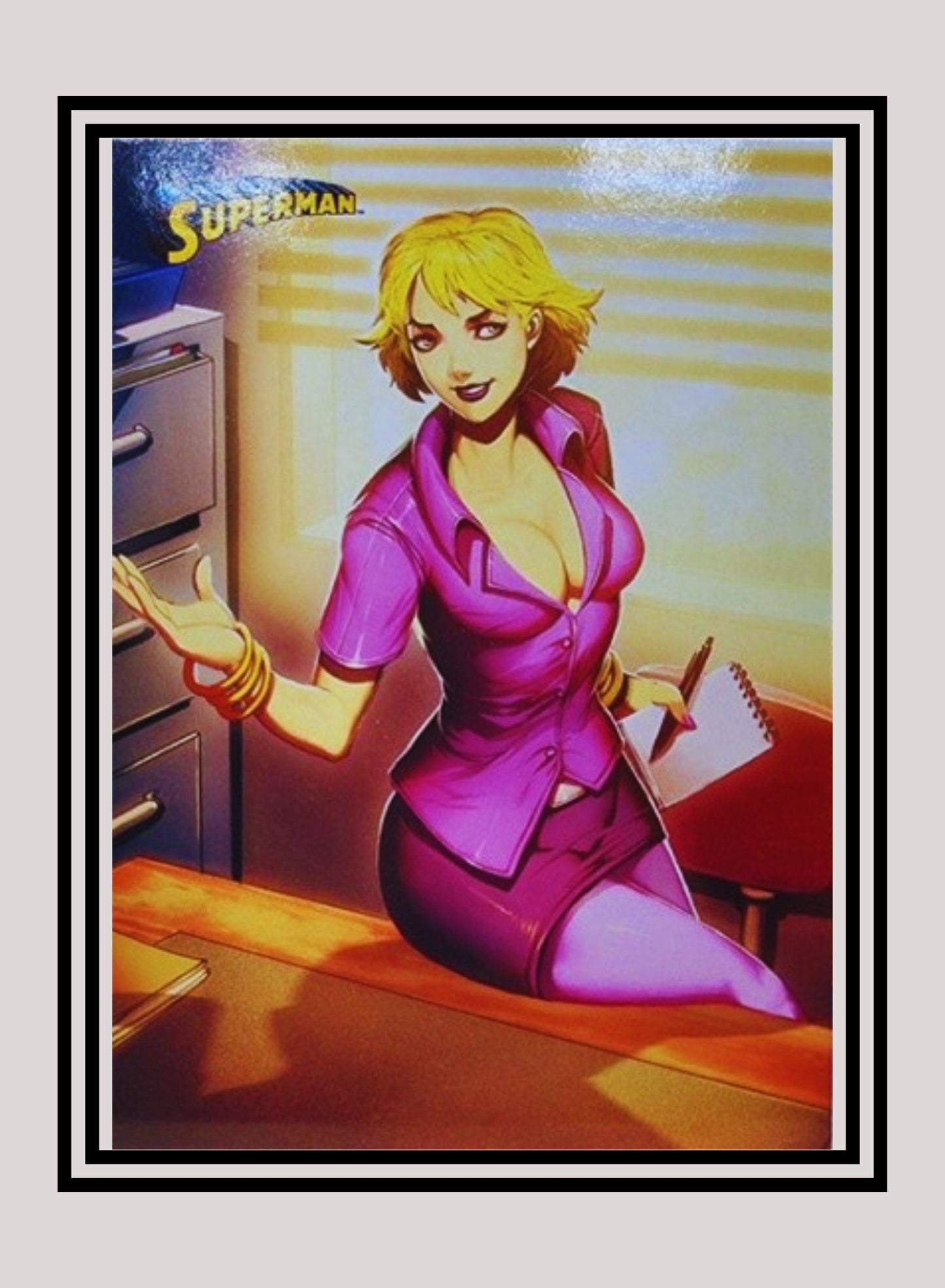 DC! 1x Cat Grant - Base (#41 - 2013 Cryptozoic DC Superman)