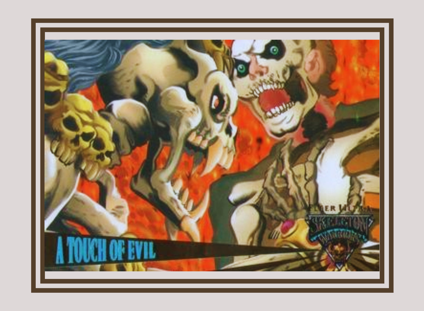 1x A Touch of Evil - Base (#041 - 1995 Fleer Ultra Skeleton Warriors)