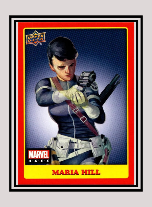 Marvel! 1x Maria Hill - Base (#042 - 2020 Upper Deck Marvel Ages)