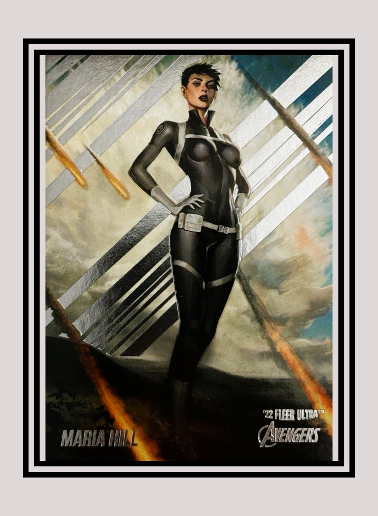 Marvel! 1x Maria Hill - Base (#42 - 2022 Fleer Ultra Avengers)