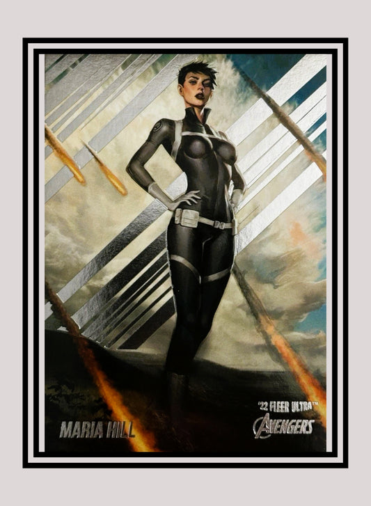 Marvel! 1x Maria Hill - Base (#42 - 2022 Fleer Ultra Avengers)