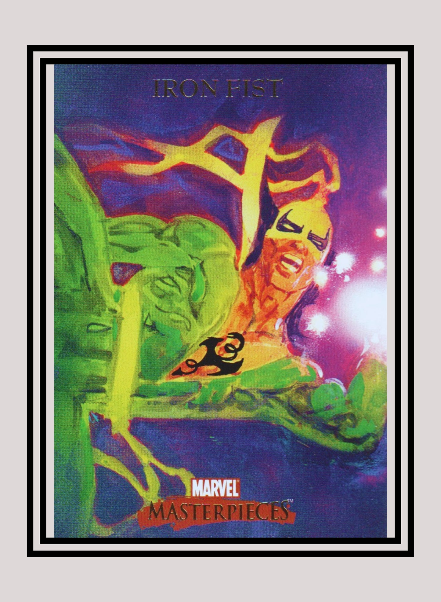 Marvel! 1x Iron Fist - Base (#42 - 2007 Upper Deck Marvel Masterpieces)