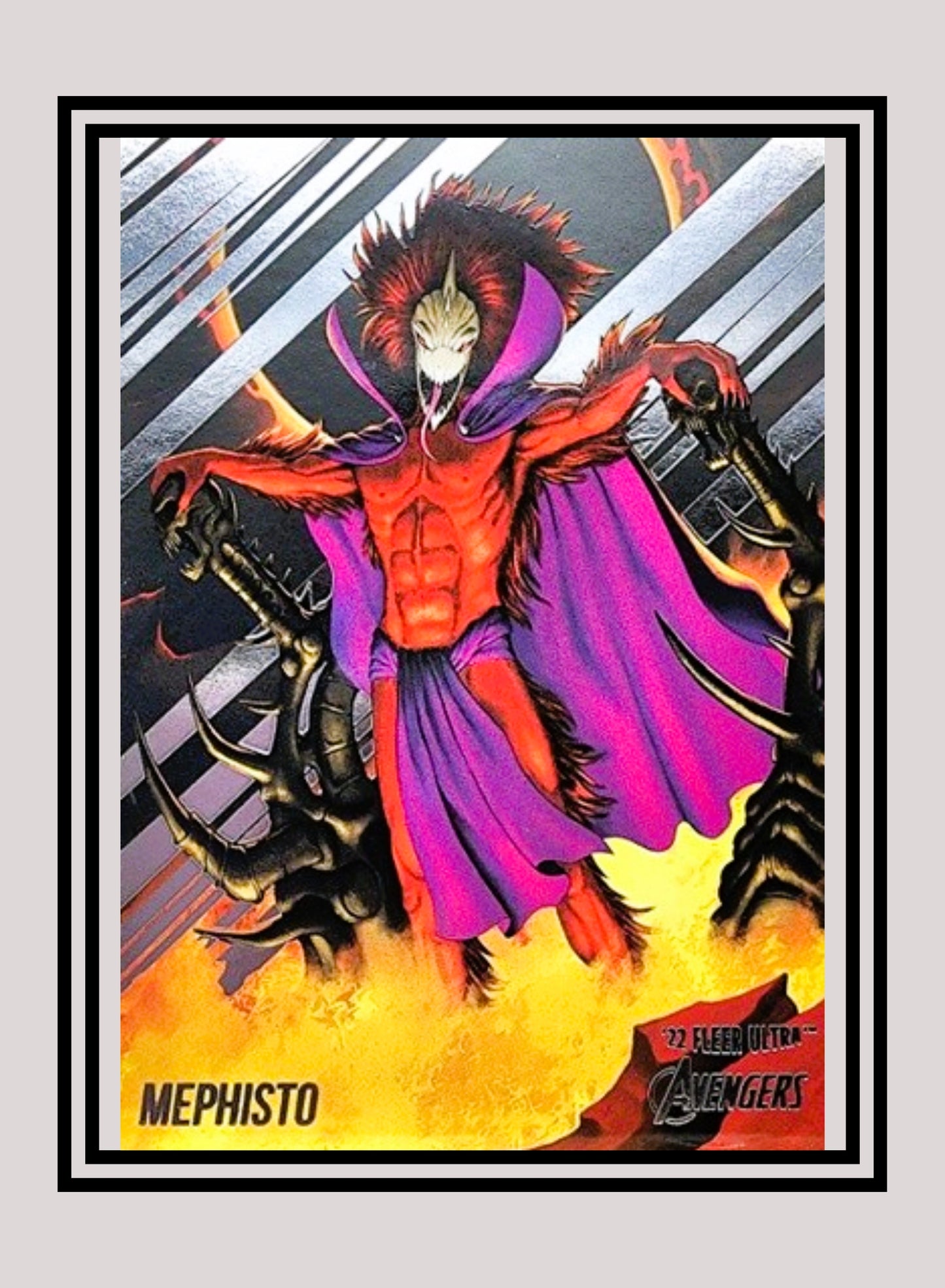 Marvel! 1x Mephisto - Base (#43 - 2022 Fleer Ultra Avengers)