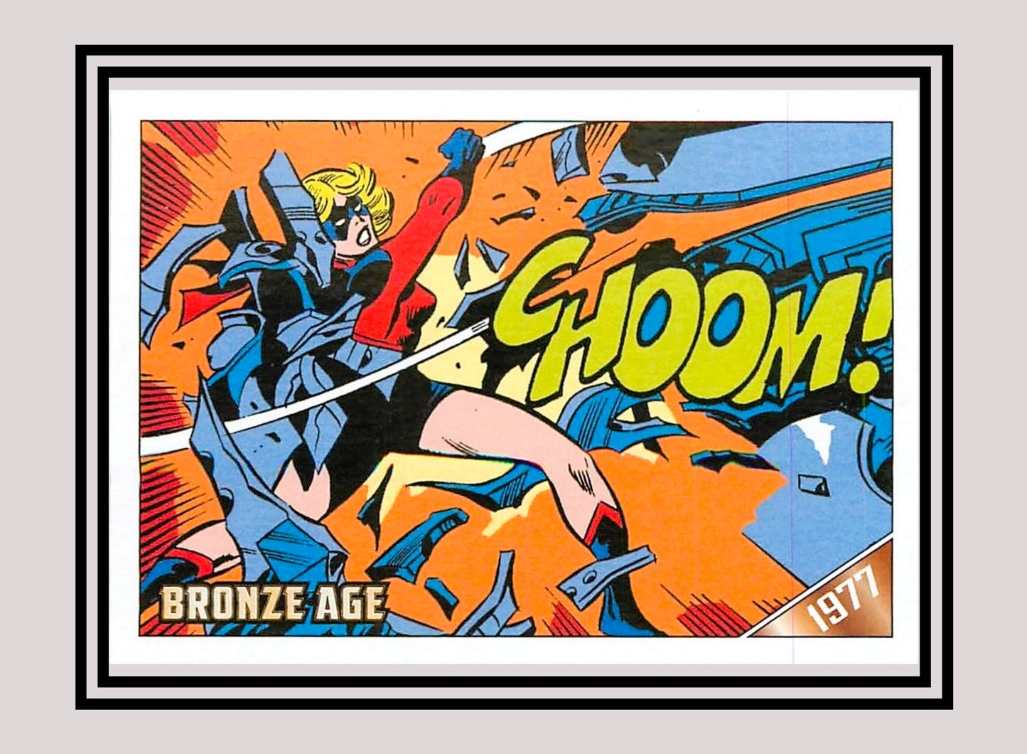 Marvel! 1x Ms. Marvel #1 - Base (#44 - 2012 Rittenhouse Marvel Bronze Age)