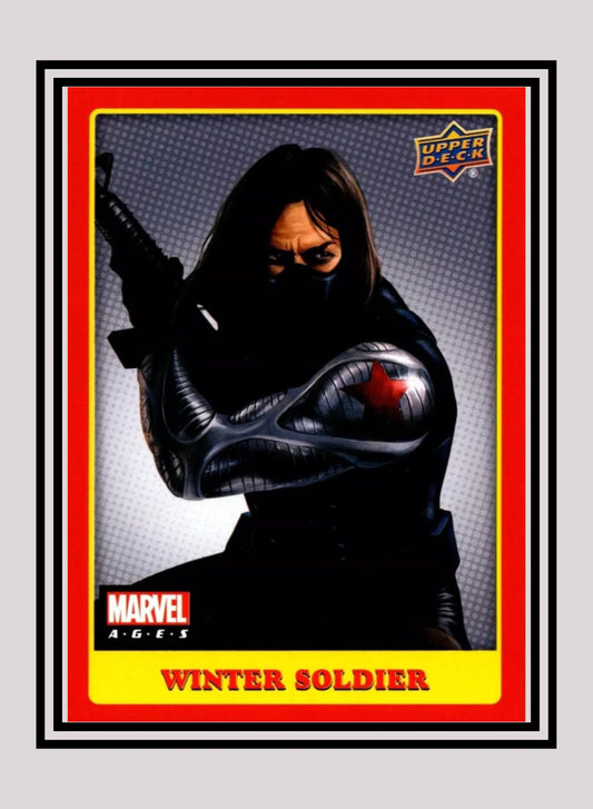 Marvel! 1x Winter Soldier - Base (#044 - 2020 Upper Deck Marvel Ages)