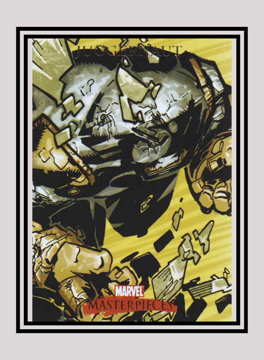 Marvel! 1x Juggernaut - Base (#44 - 2007 Upper Deck Marvel Masterpieces)