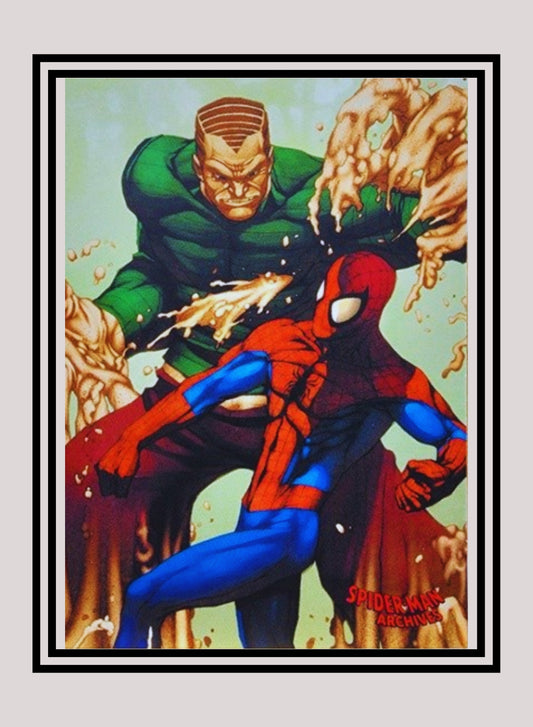 Marvel! 1x Spider-Man vs. Sandman - Base (#44 - 2009 Rittenhouse Spiderman Archives)