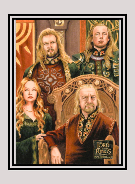 LOTR! 1x Rohan's Royalty - Base (#44 - 2008 Lord of the Rings: Masterpieces II)