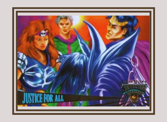 1x Justice for All - Base (#044 - 1995 Fleer Ultra Skeleton Warriors)