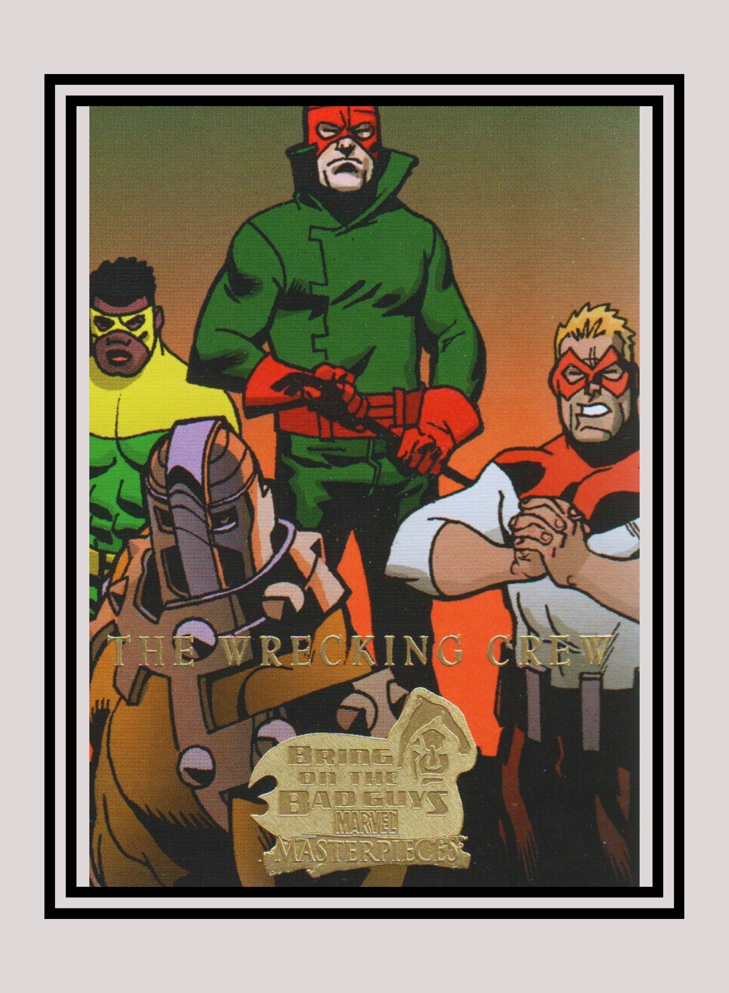 Marvel! 1x The Wrecking Crew - Base (#45 - 2008 Upper Deck Marvel Masterpieces Series 3)