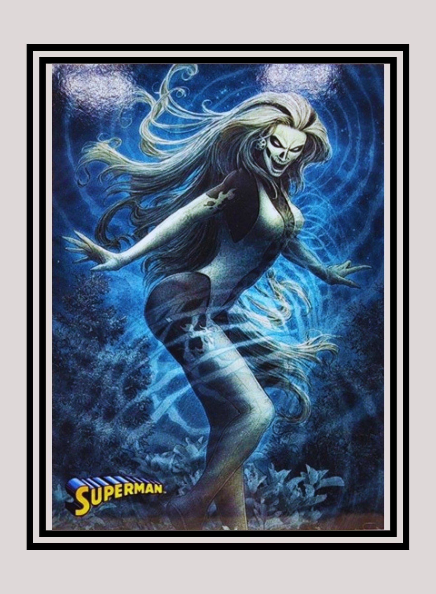 DC! 1x Silver Banshee - Base (#45 - 2013 Cryptozoic DC Superman)