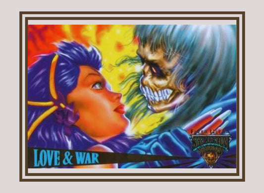 1x Love & War - Base (#045 - 1995 Fleer Ultra Skeleton Warriors)