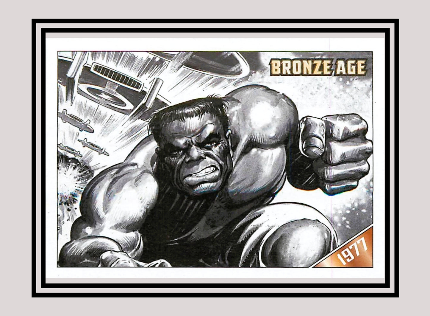 Marvel! 1x The Rampaging Hulk #1 - Base (#46 - 2012 Rittenhouse Marvel Bronze Age)