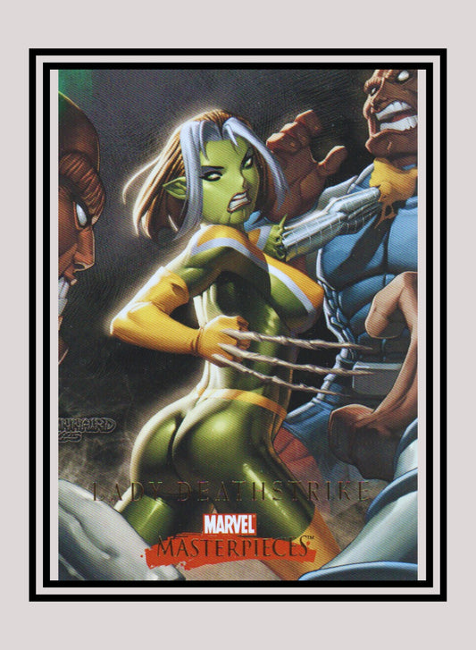 Marvel! 1x Lady Deathstrike - Base (#46 - 2008 Upper Deck Marvel Masterpieces Series 2)