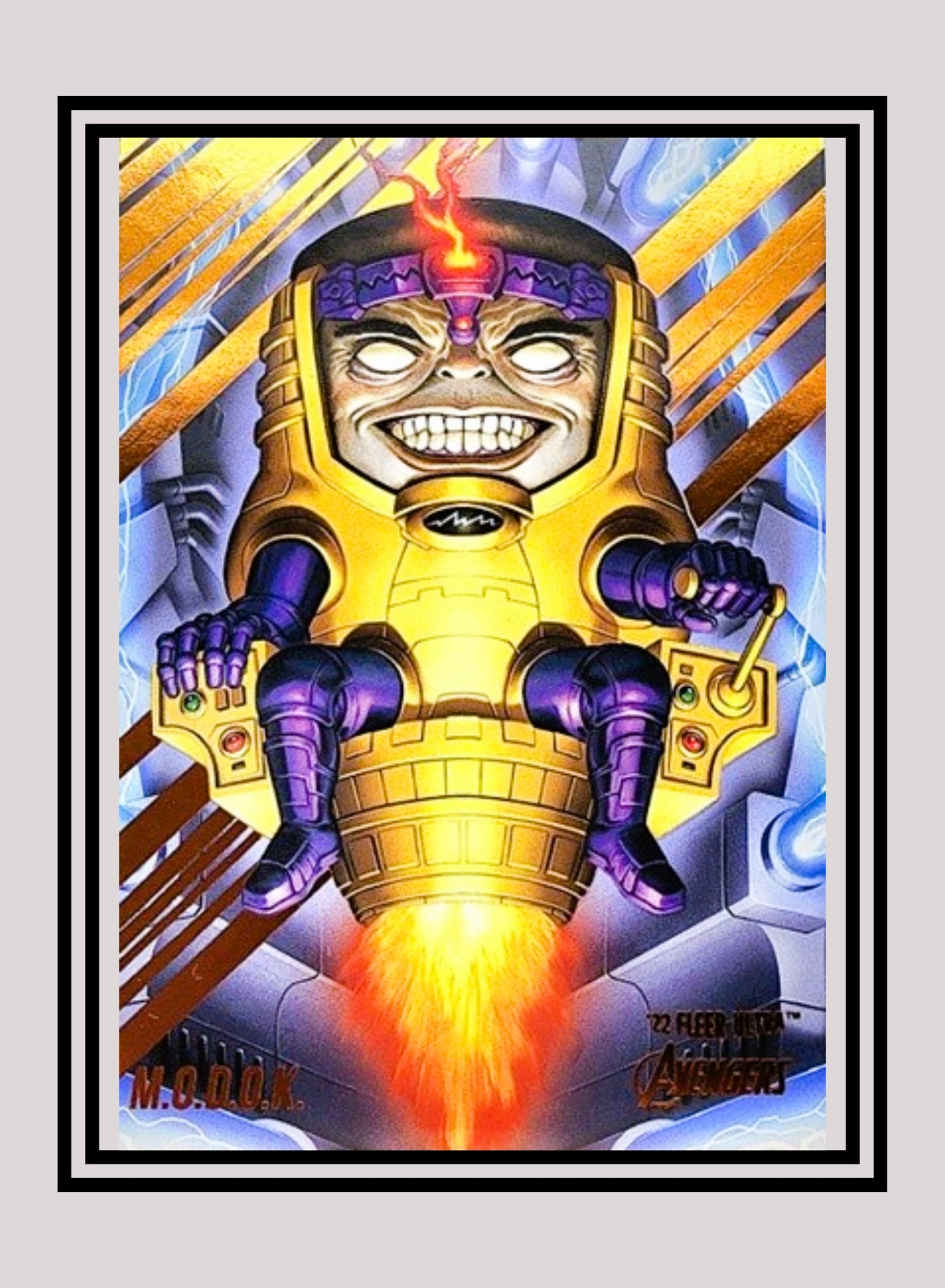 Marvel! 1x M.O.D.O.K. - Base (#46 - 2022 Fleer Ultra Avengers)
