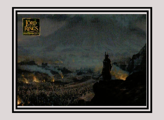 LOTR! 1x The Gorgoroth Plains - Base (#46 - 2008 Lord of the Rings: Masterpieces II)
