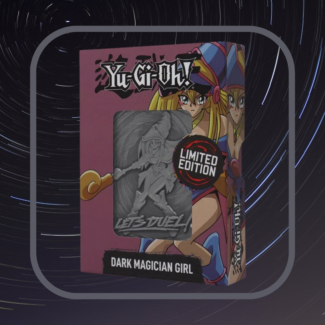 Yugioh! 1x Dark Magician Girl Metal Card - Limited Edition (SEALED)