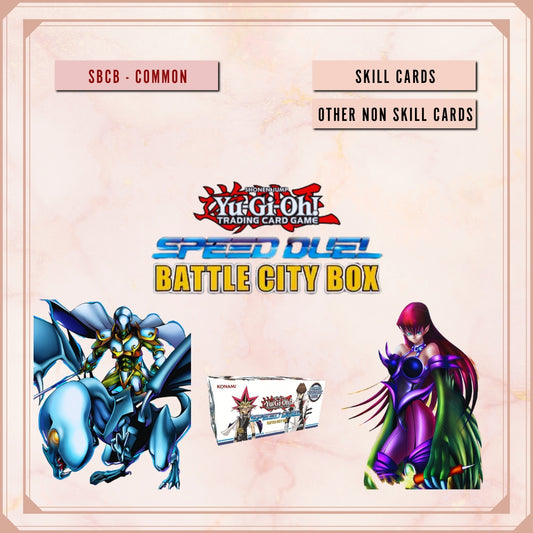 Yugioh! Speed Duel: Battle City Box Singles - Set I (SBCB - Common) 1st Edition