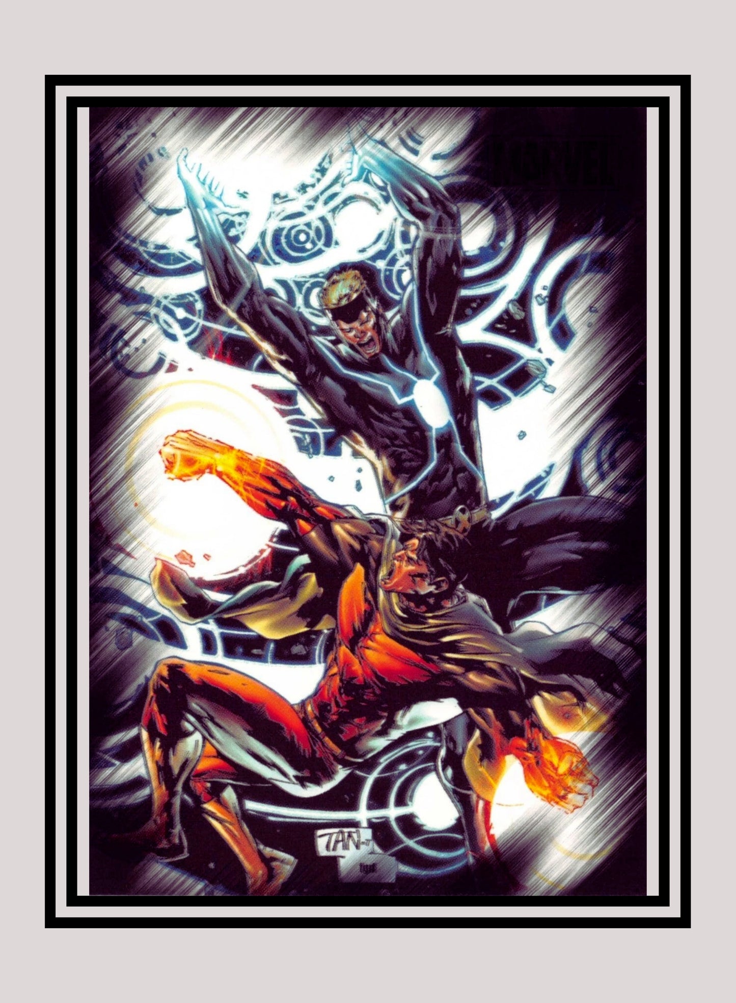 Marvel! 1x Havok vs. Vulcan - Base (#47 - 2010 Rittenhouse Marvel Heroes & Villains)