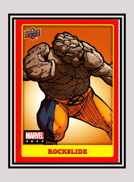 Marvel! 1x Rockslide - Base (#047 - 2020 Upper Deck Marvel Ages)