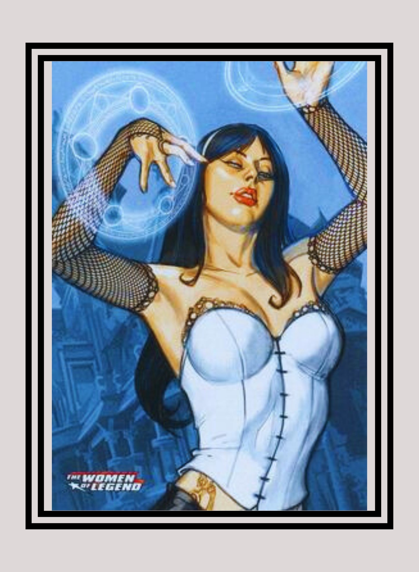 DC! 1x Zatanna - Base (#47 - 2013 Cryptozoic The Women of Legend)