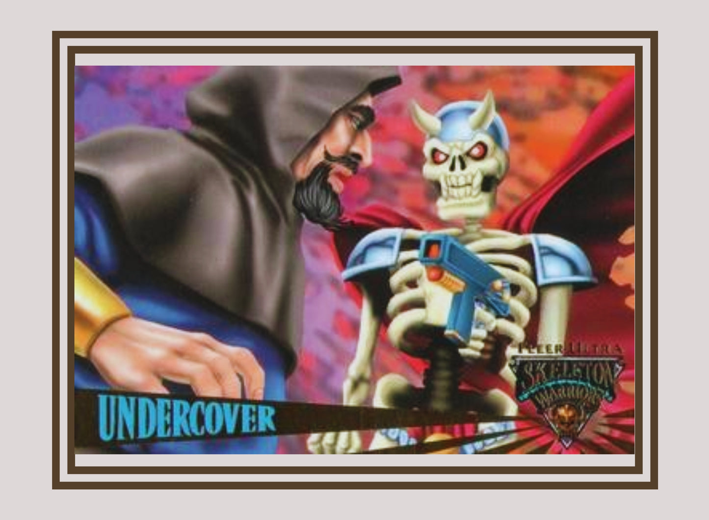 1x Undercover - Base (#047 - 1995 Fleer Ultra Skeleton Warriors)