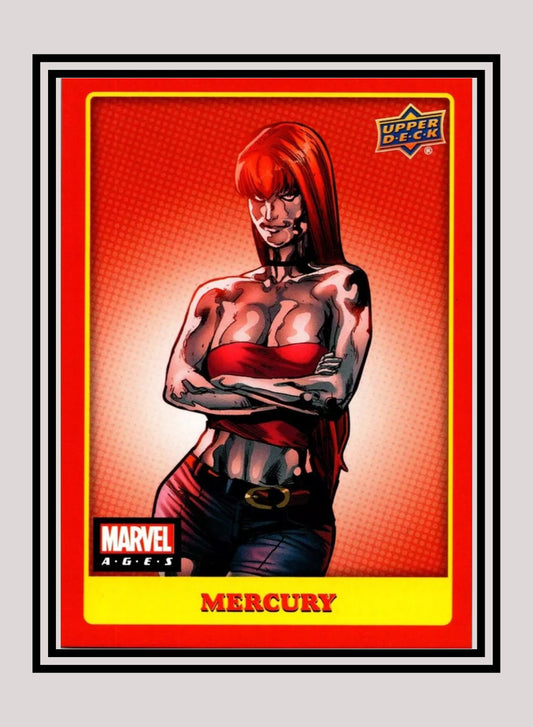 Marvel! 1x Mercury - Base (#048 - 2020 Upper Deck Marvel Ages)