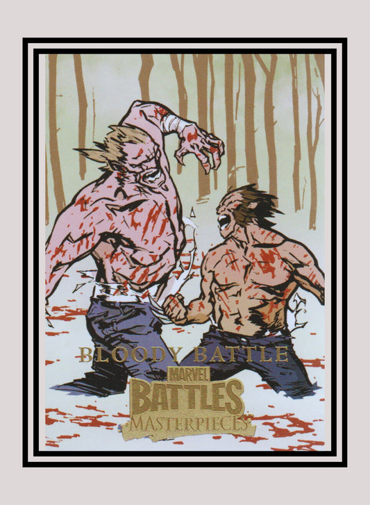 Marvel! 1x Bloody Battle - Base (#48 - 2008 Upper Deck Marvel Masterpieces Series 3)
