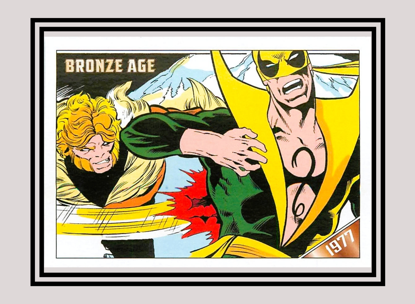 Marvel! 1x Iron First #14 - Base (#48 - 2012 Rittenhouse Marvel Bronze Age)