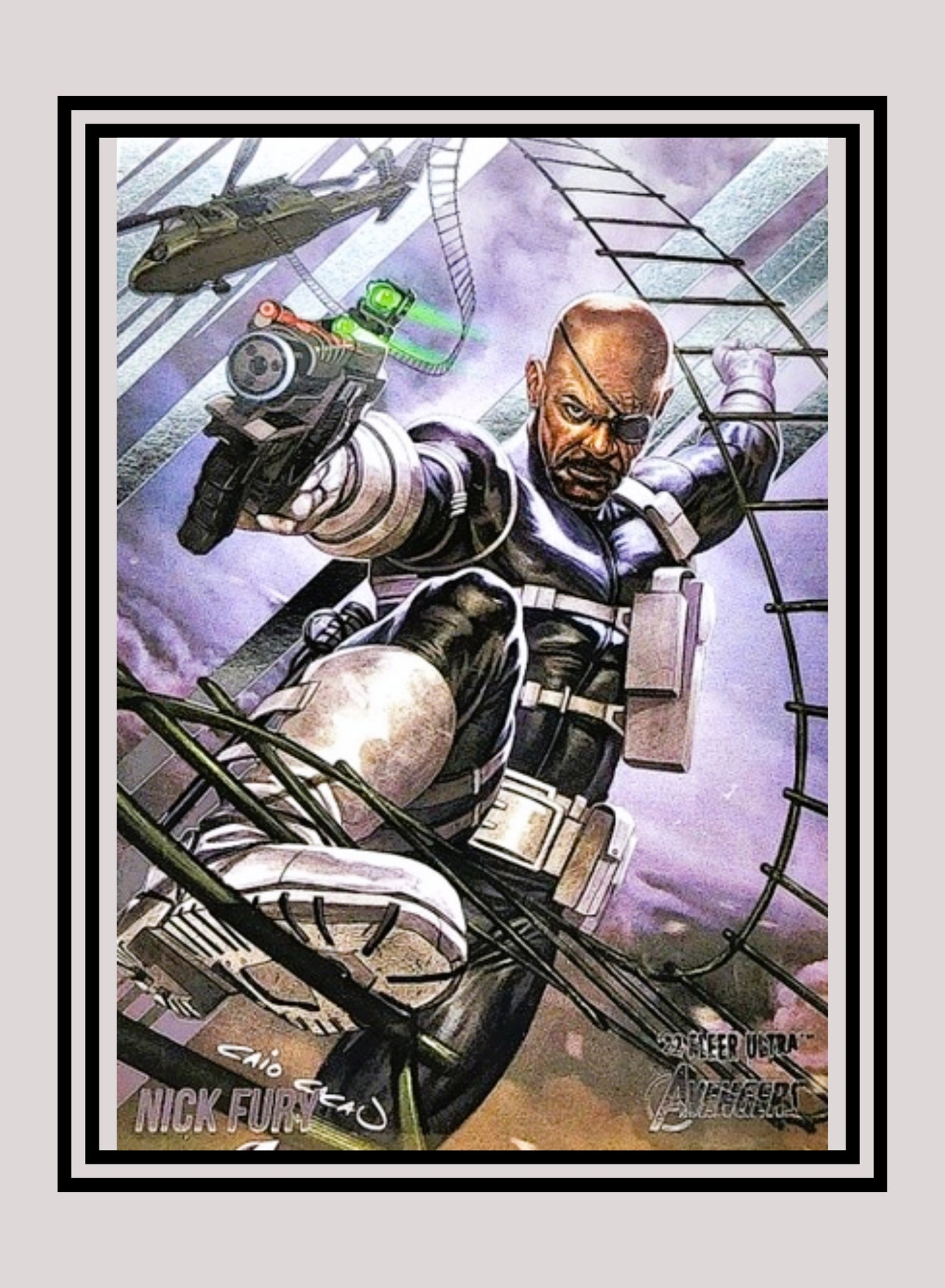 Marvel! 1x Nick Fury - Base (#49 - 2022 Fleer Ultra Avengers)
