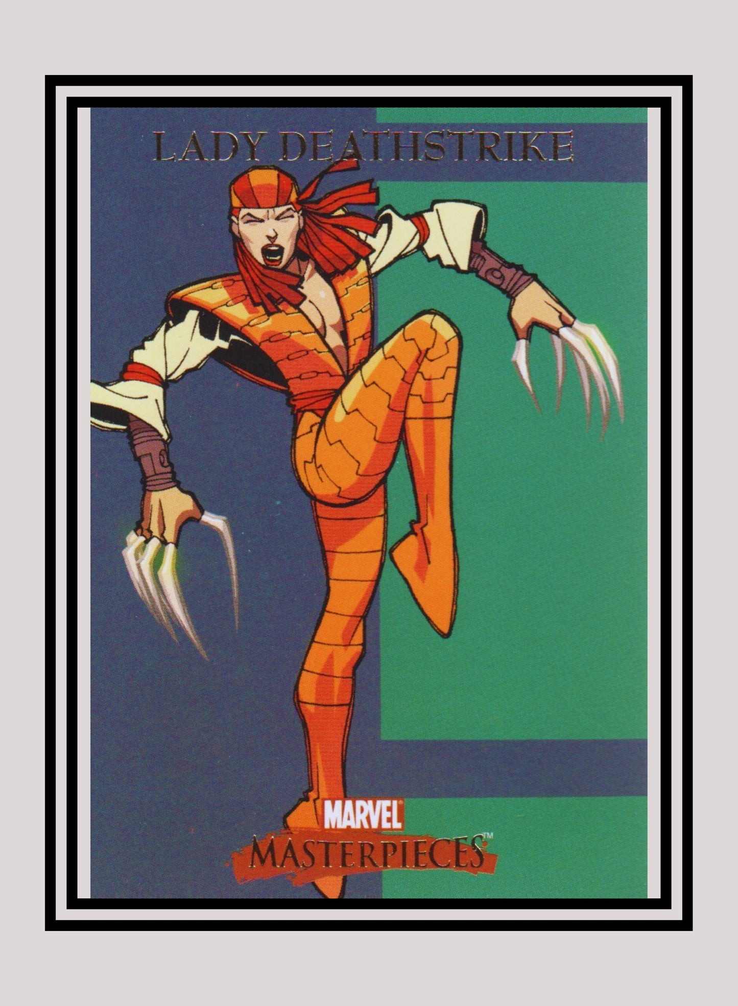 Marvel! 1x Lady Deathstrike - Base (#49 - 2007 Upper Deck Marvel Masterpieces)