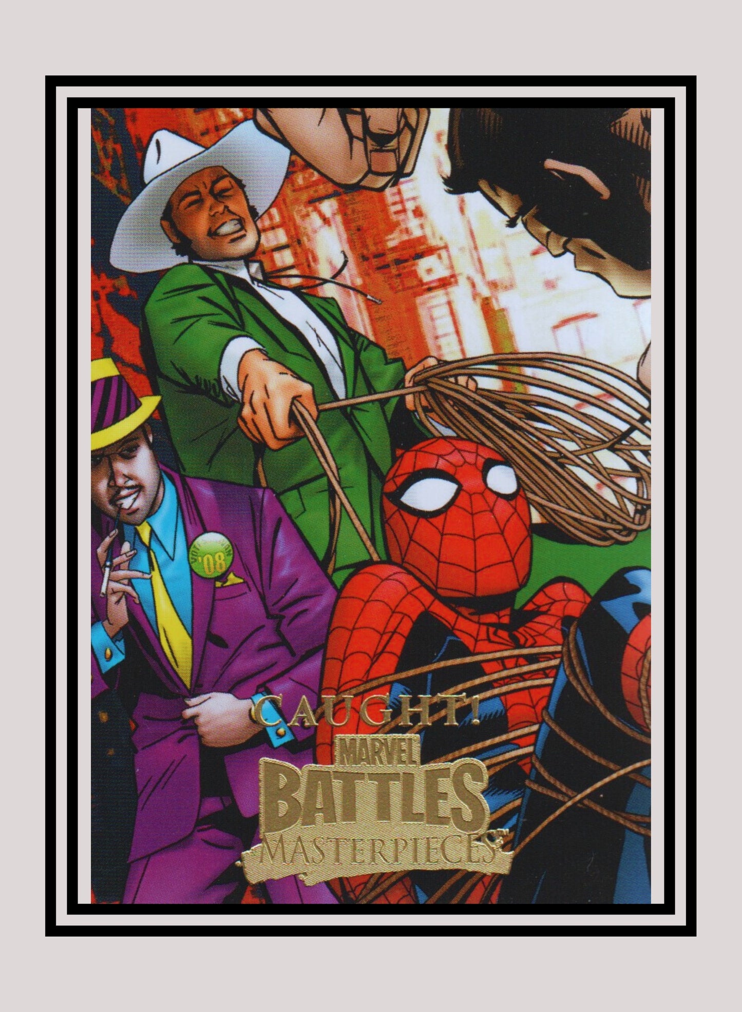 Marvel! 1x Caught! - Base (#49 - 2008 Upper Deck Marvel Masterpieces Series 3)