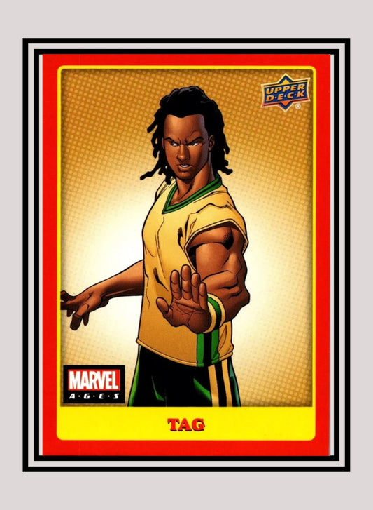 Marvel! 1x Tag - Base (#049 - 2020 Upper Deck Marvel Ages)