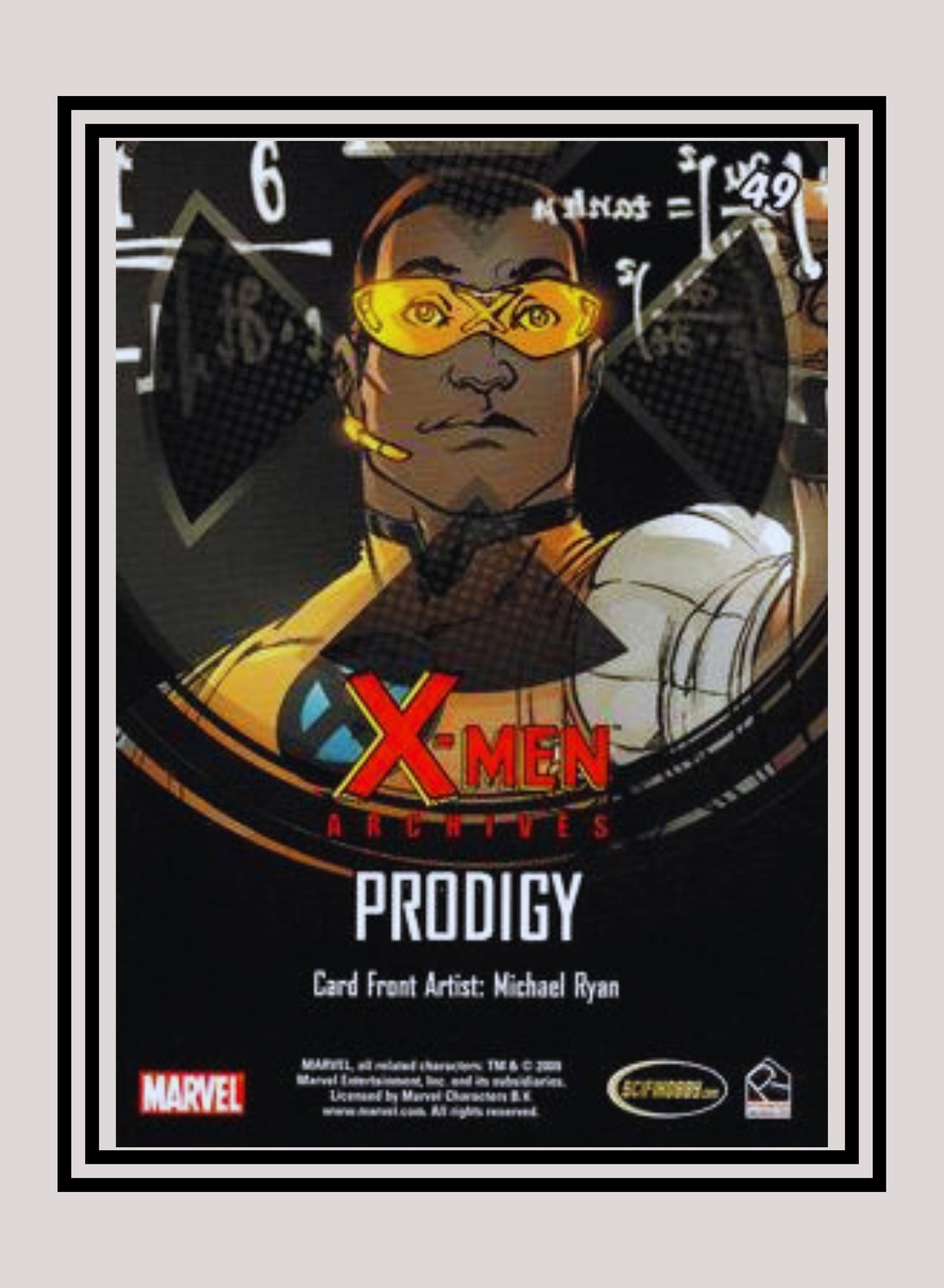 Marvel! 1x Prodigy - Base (#49 - 2009 Rittenhouse X-Men Archives)