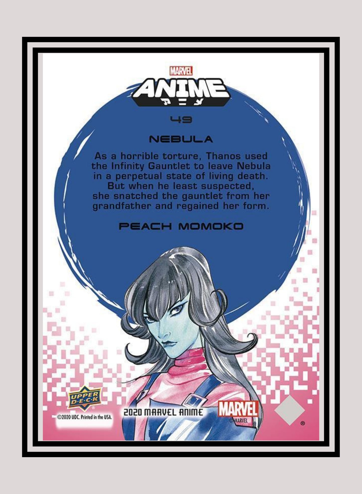 Marvel! 1x Nebula - Base (#49 - 2020 Upper Deck Marvel Anime)