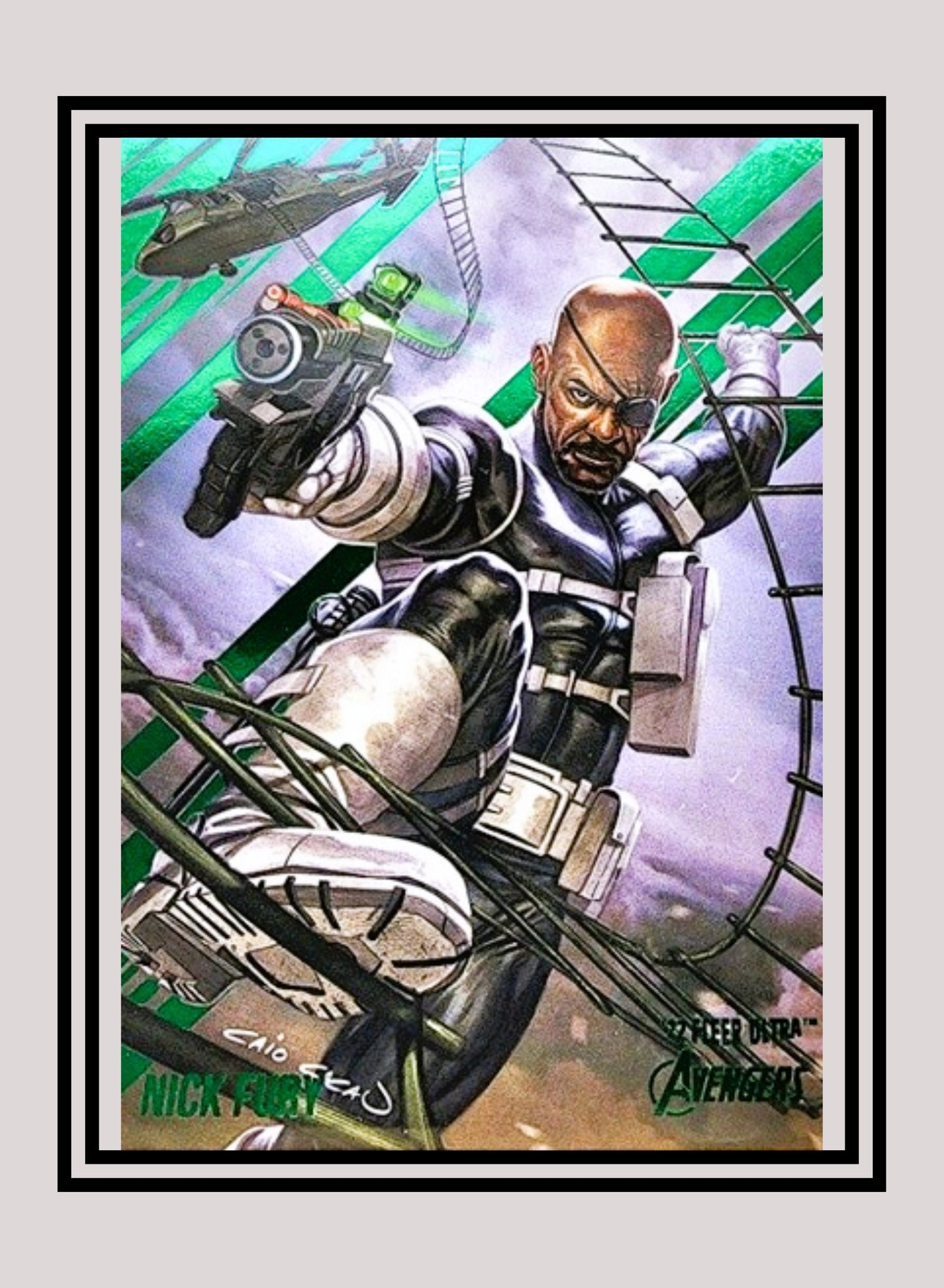Marvel! 1x Nick Fury - Base (#49 - 2022 Fleer Ultra Avengers)