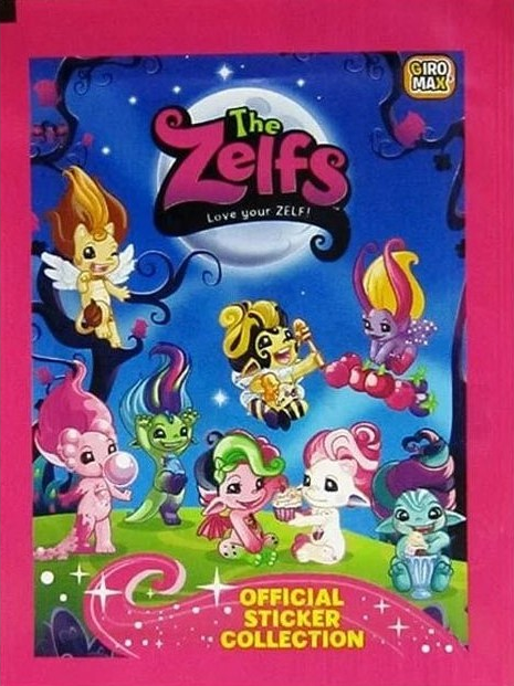 1x 2014 Giromax The Zelfs - Sticker Pack (SEALED)