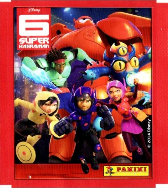 1x 2014 Panini Disney Big Hero 6 - Sticker Pack (SEALED)