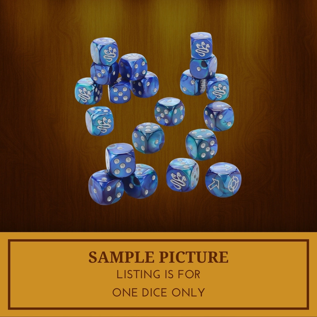 1x Alpha Legion Dice - Warhammer 40K Horus Heresy