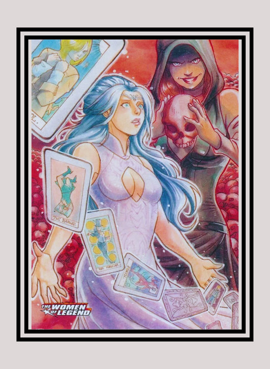 DC! 1x Madame Xanadu & Enchantress - Base (#50 - 2013 Cryptozoic The Women of Legend)