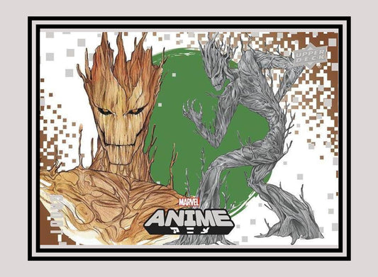 Marvel! 1x Groot - Base (#50 - 2020 Upper Deck Marvel Anime)