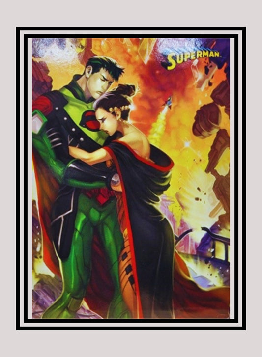 DC! 1x Jor-El & Lara - Base (#50 - 2013 Cryptozoic DC Superman)